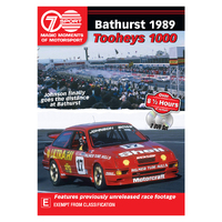 Bathurst 1989 Tooheys 1000 Full Race Double DVD