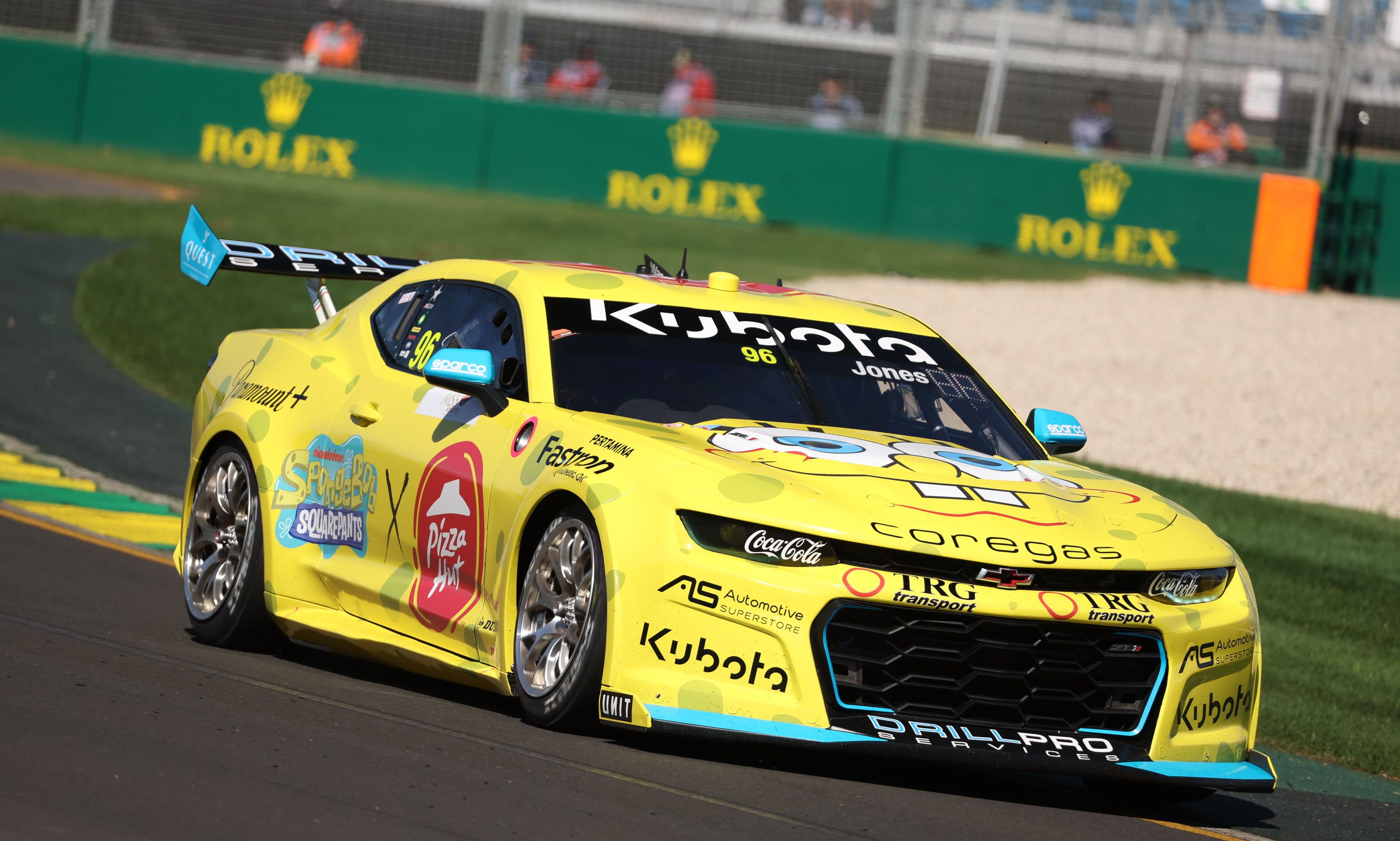 SpongeBob Camaro tops opening Supercars practice at Aus GP